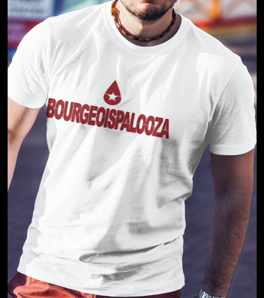 Bourgeoispalooza Red Star Droplet T-Shirt