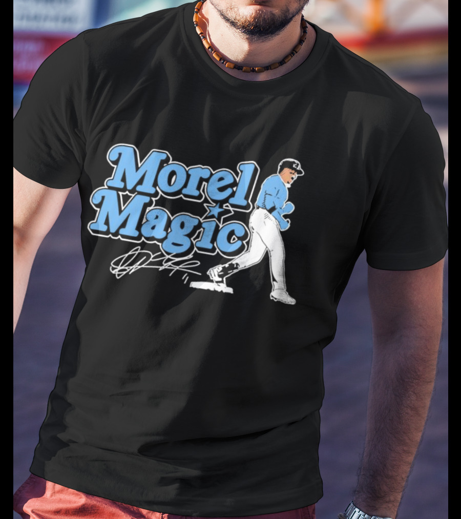 Morel Magic Christopher Morel Tampa Bay Rays Signature T-Shirt