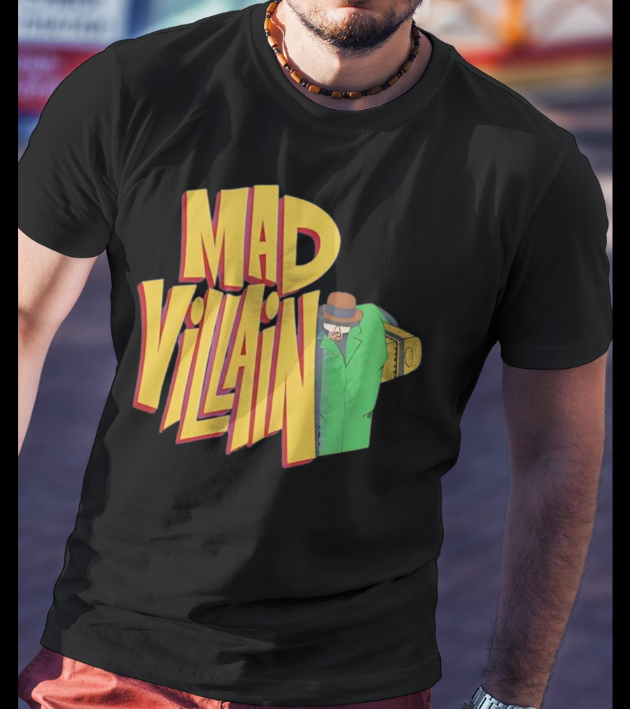 Mad Villain Lurk Mystery Figure In Green Trench Coat And Hat T-Shirt