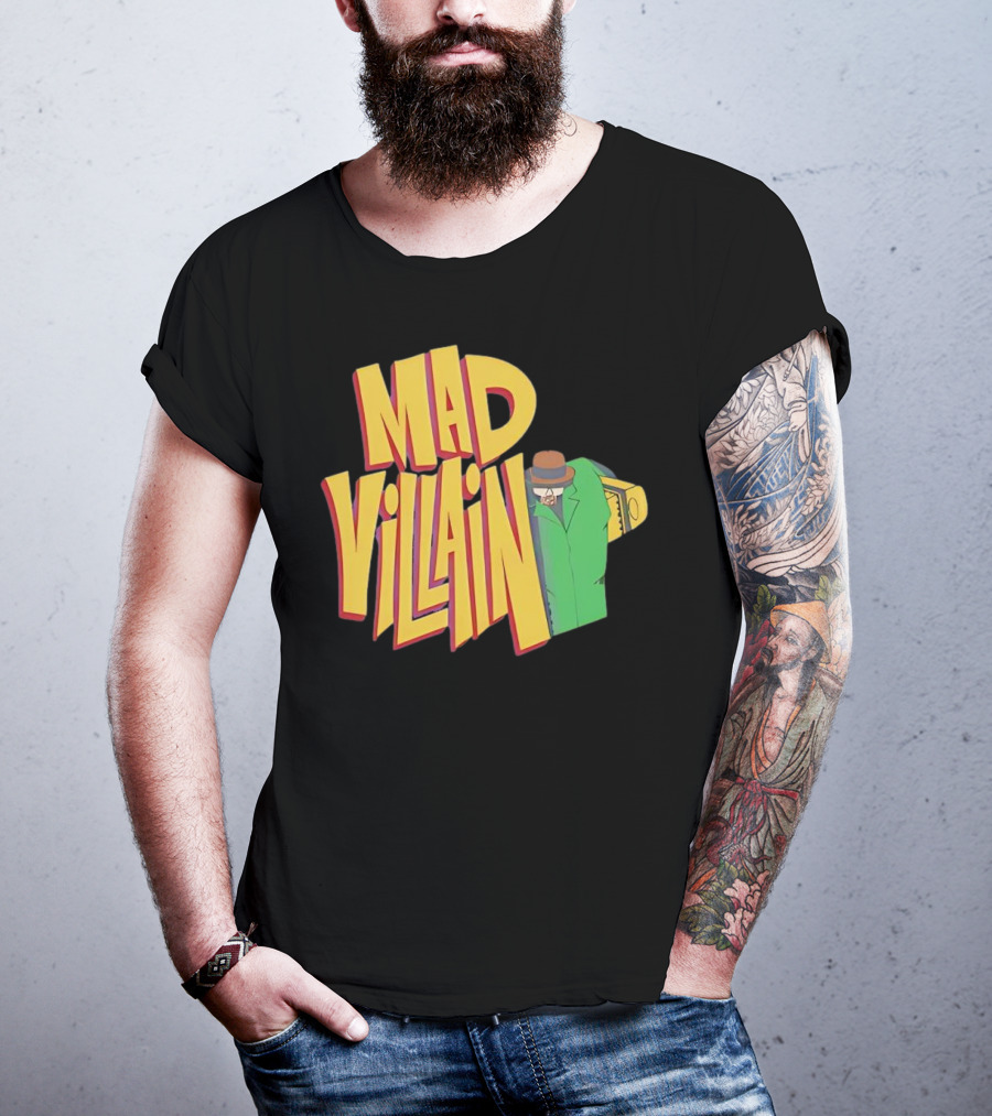 Mad Villain Lurk Mystery Figure In Green Trench Coat And Hat T-Shirt