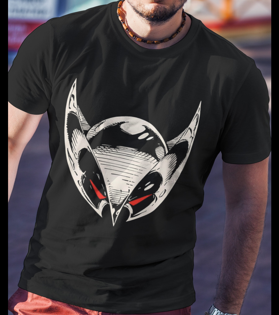 Shadowhawk Comic Mask T-Shirt