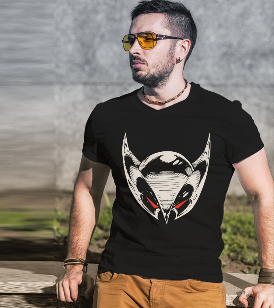 Shadowhawk Comic Mask T-Shirt
