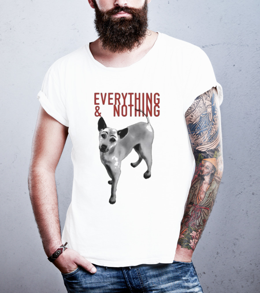 David Sylvian Everything And Nothing Dog Image Everything And Nothing T-Shirt