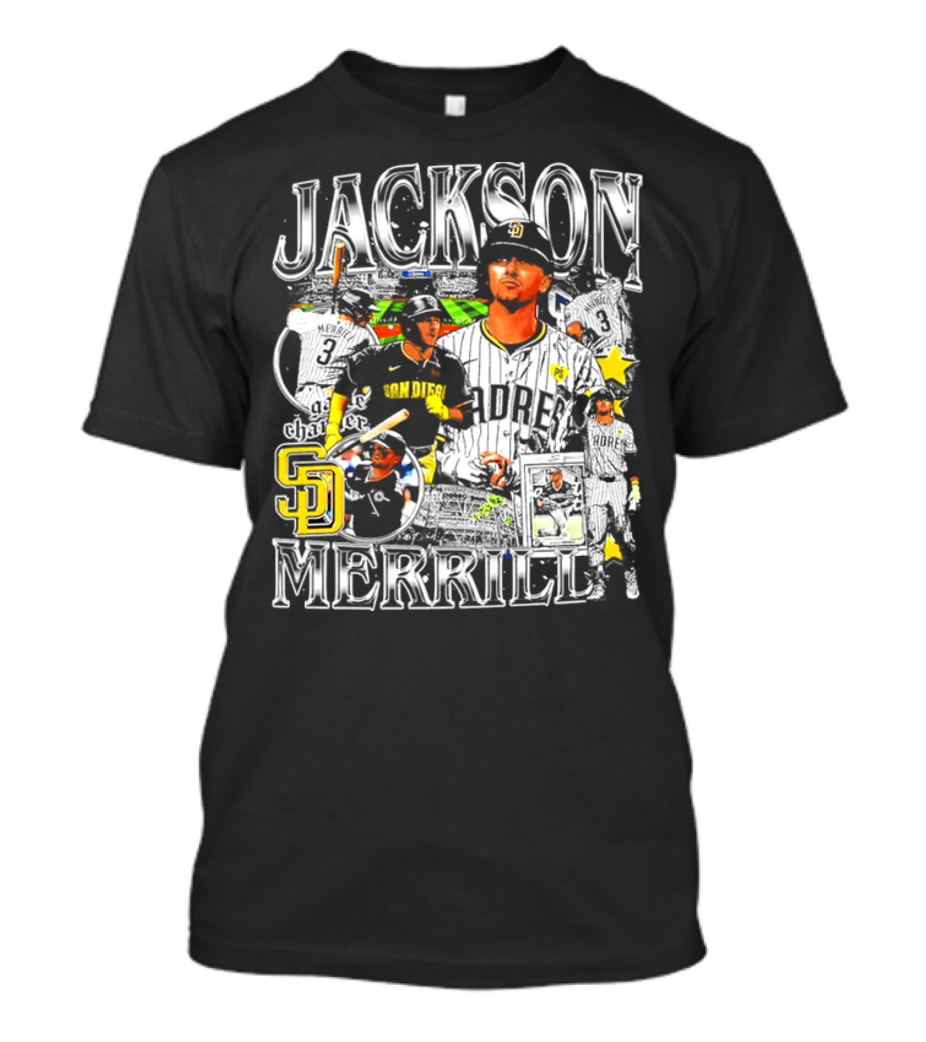 Jackson Merrill Padres SD Baseball T-Shirt