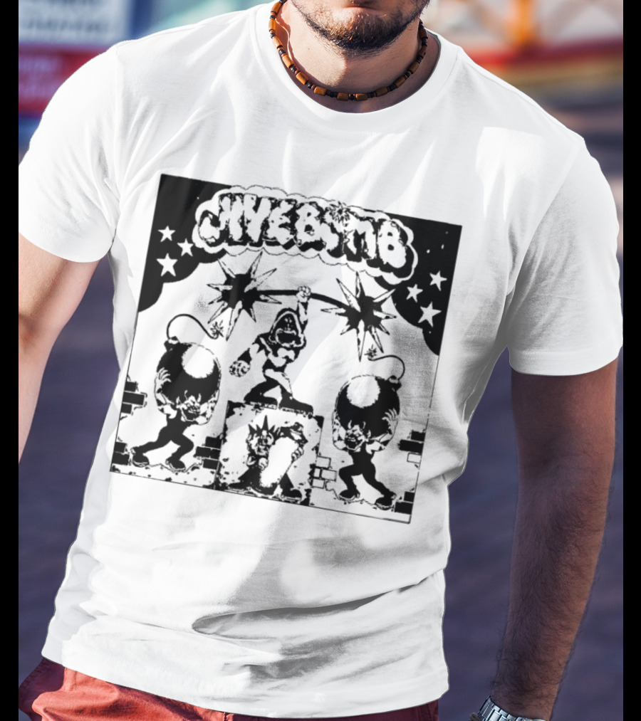 Jivebomb Dynamic Characters And Explosions T-Shirt