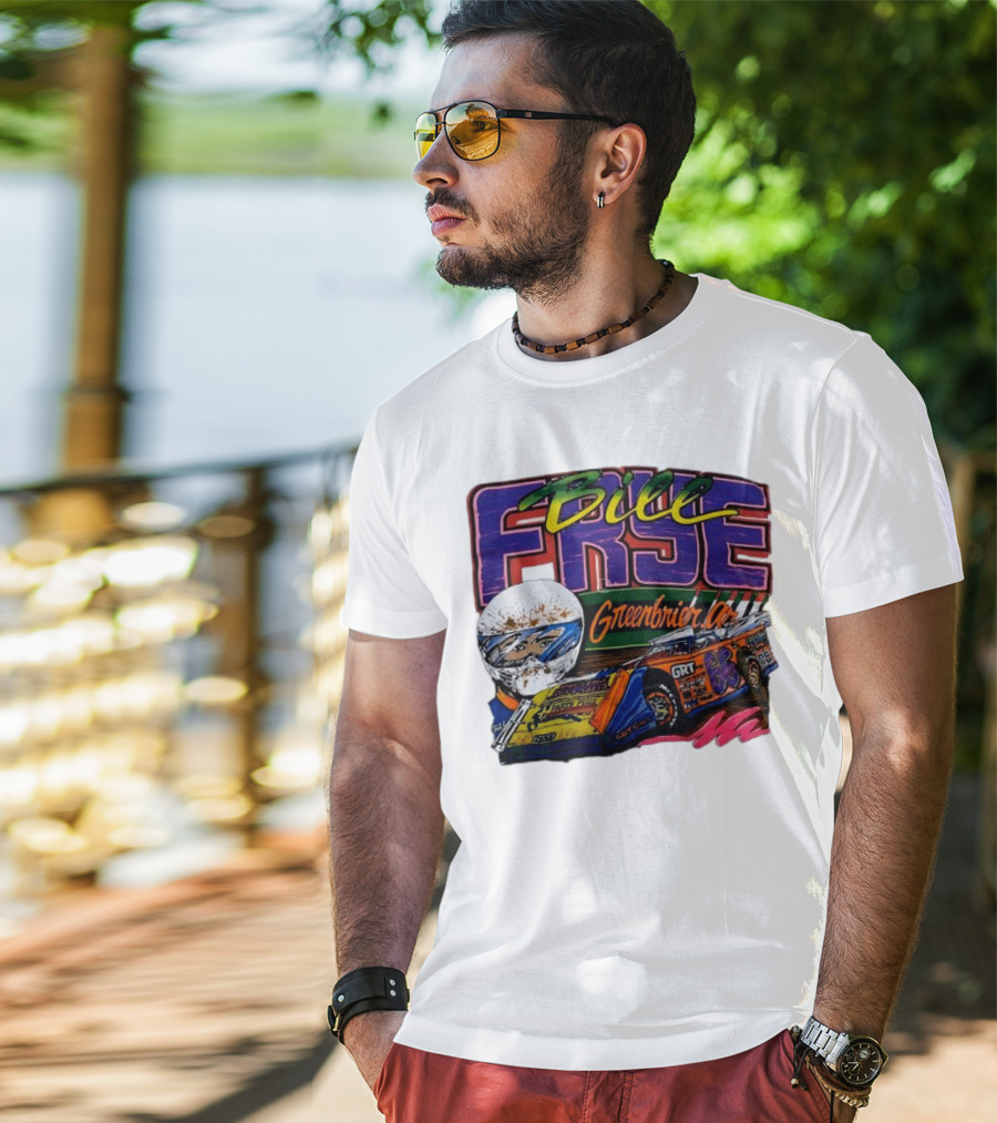 Bill Frye Greenbrier No.66 Dirt Late Model Car GRT Racing T-Shirt