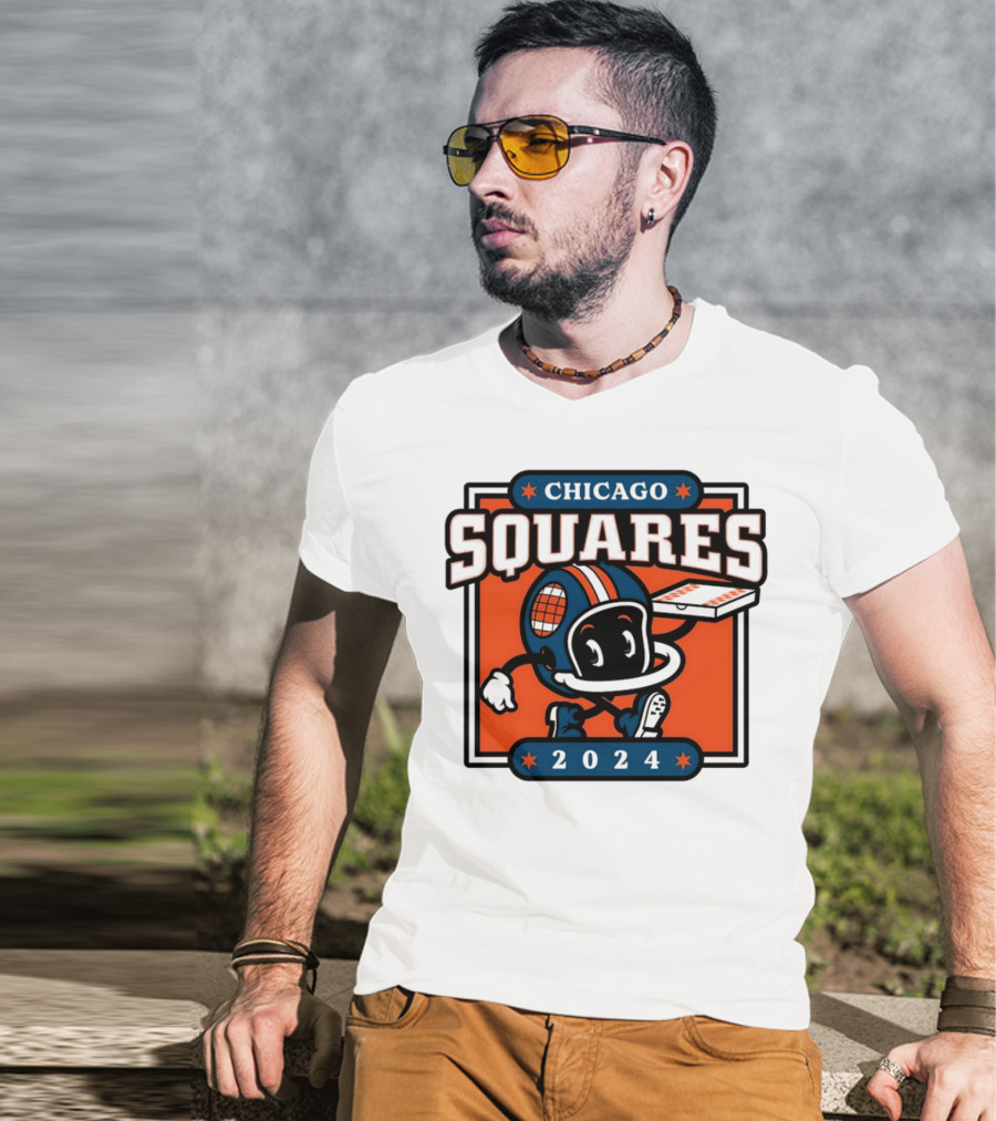 CHICAGO BEARS SQUARES T-Shirt