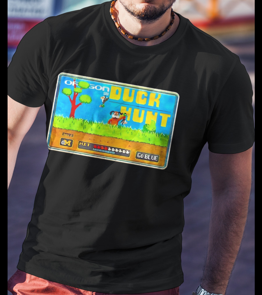 OREGON GAMEDAY DUCK HUNT GO BLUE T-Shirt