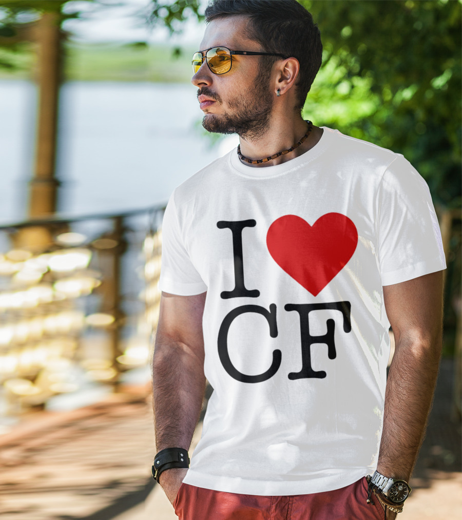 I Heart Charlotte Folk CF T-Shirt