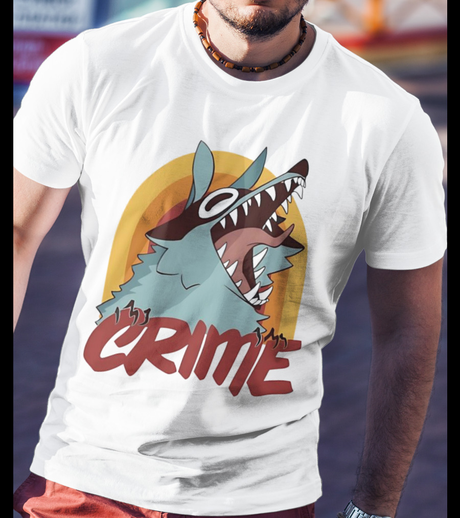 Kay Powell Wolf Crime T-Shirt