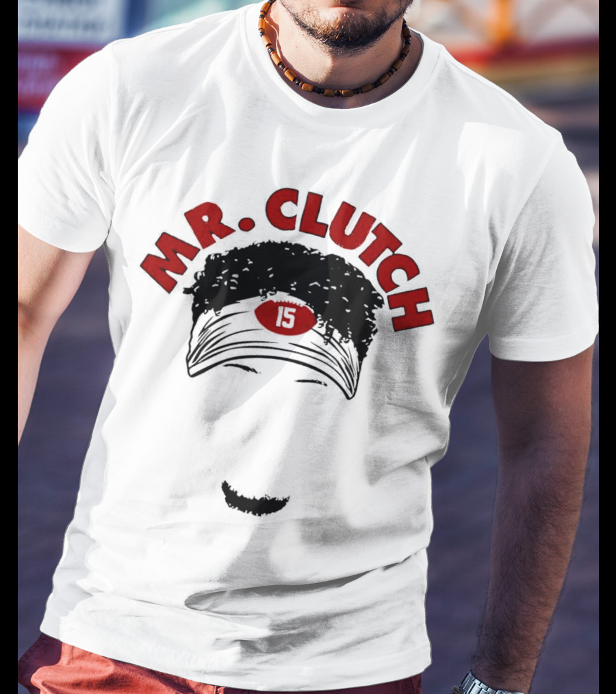M.R. Clutch 15 Kansas City Chiefs Patrick Mahomes T-Shirt