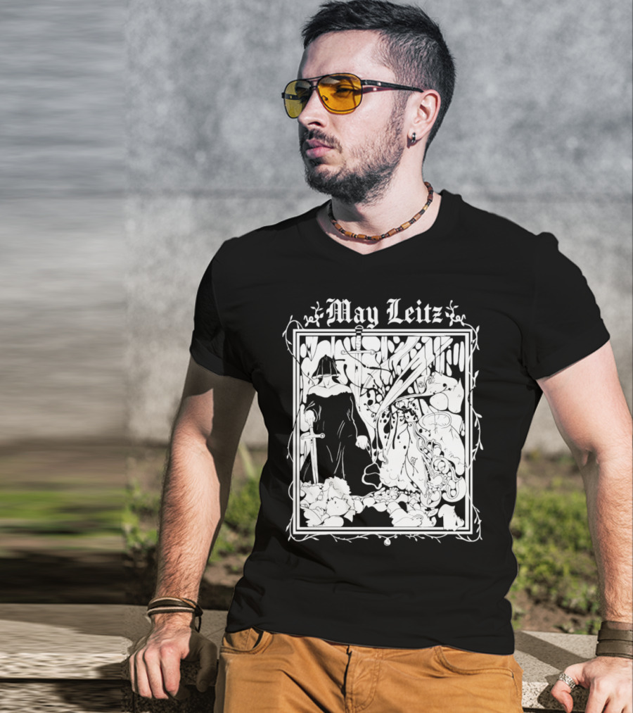 May Leitz Medieval Fantasy Sword T-Shirt