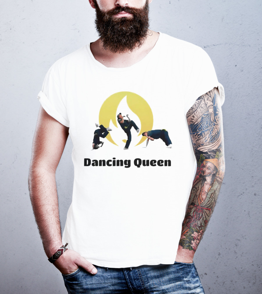Australia Raygun Dancing Queen Breakdancing Moves T-Shirt