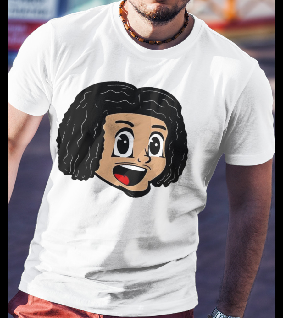 Cookiee Wright Cartoon Face Expression T-Shirt