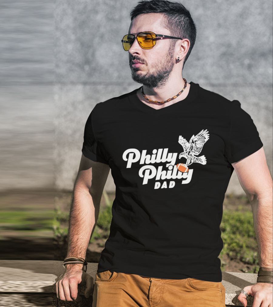 Philly Philly Dad Football Eagle Nick Foles T-Shirt