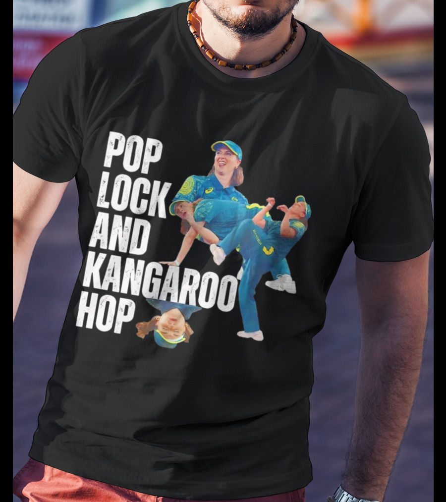 Pop Lock And Kangaroo Hop Raygun Rachael Olympics T-Shirt