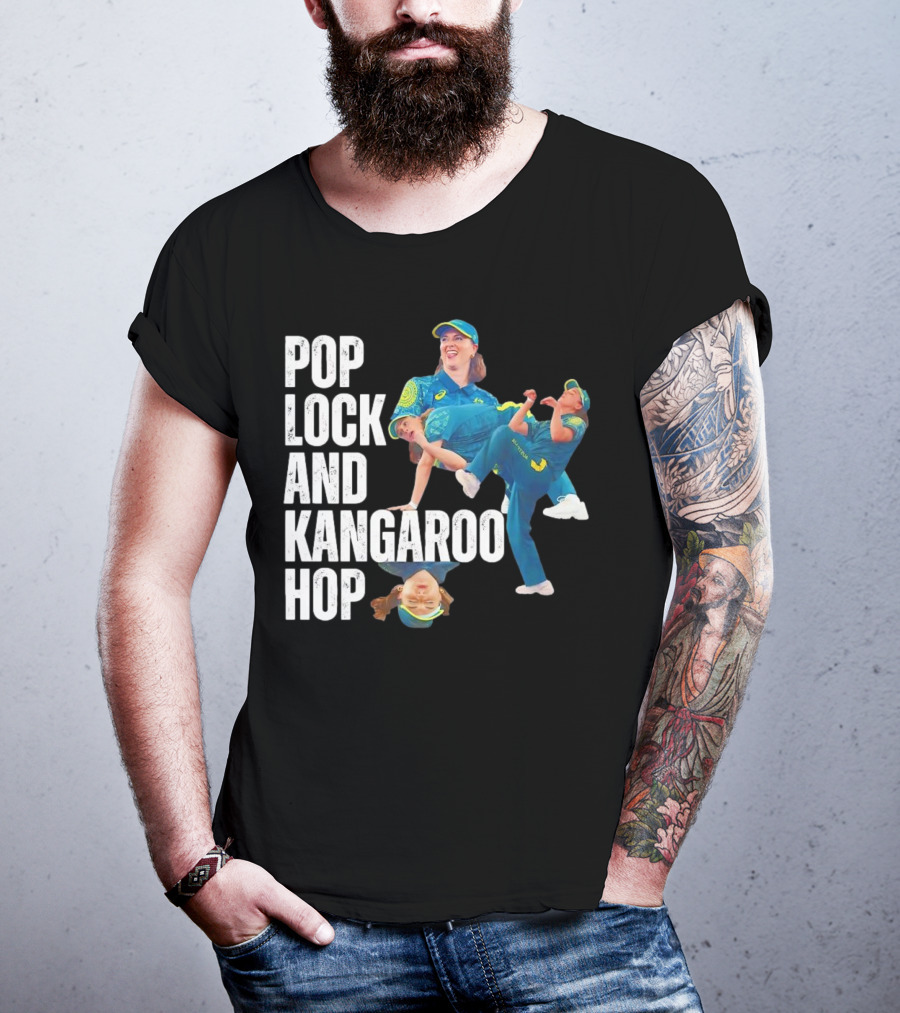 Pop Lock And Kangaroo Hop Raygun Rachael Olympics T-Shirt