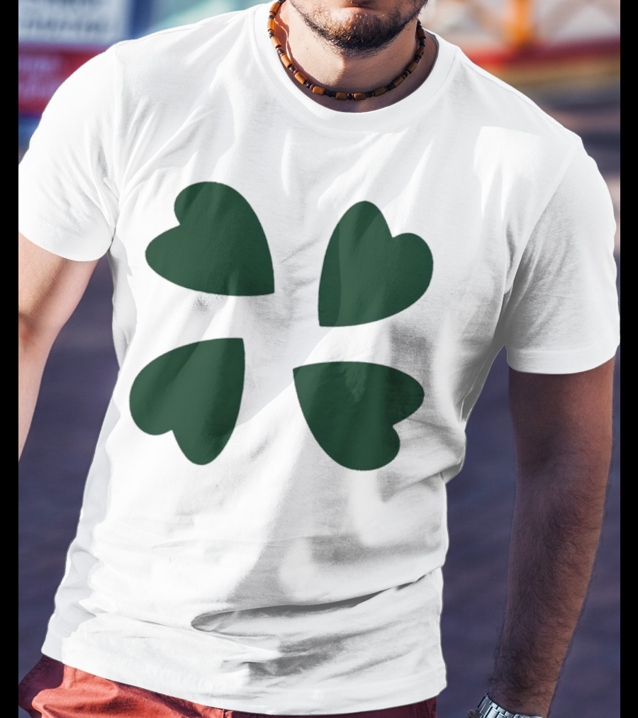 4chan Clover Heart T-Shirt