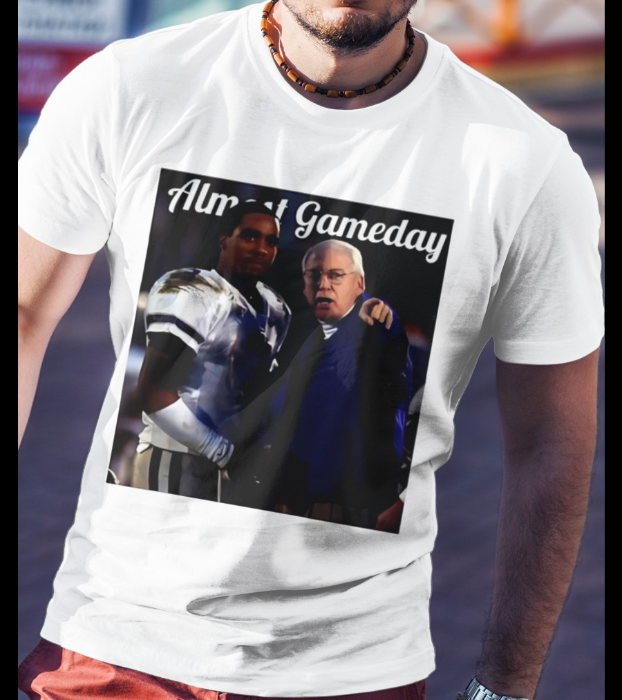 Almost Gameday Bill Snyder Coach K-State Wildcats Player Interaction T-Shirt