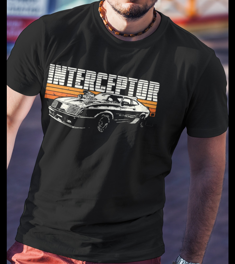 Interceptor Mad Max Vintage Car T-Shirt