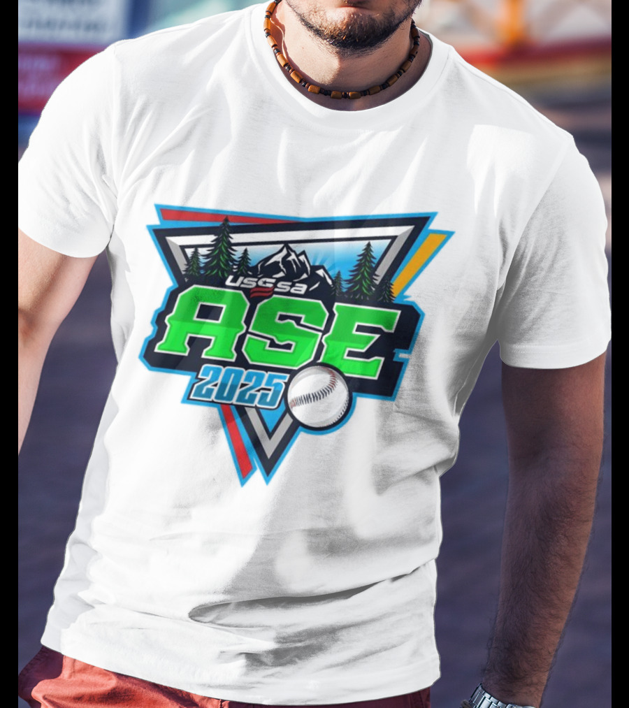 USSSA Arkansas ASE 2025 Baseball Mountains T-Shirt