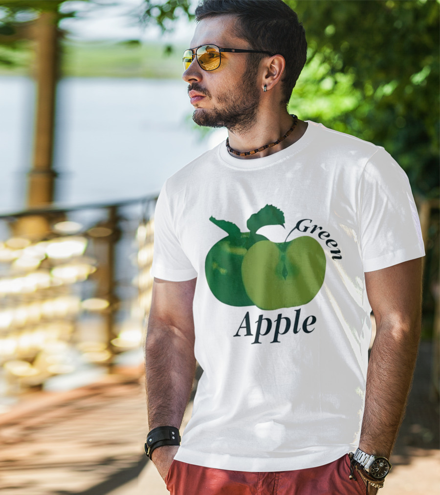 At The Moment Green Apple T-Shirt