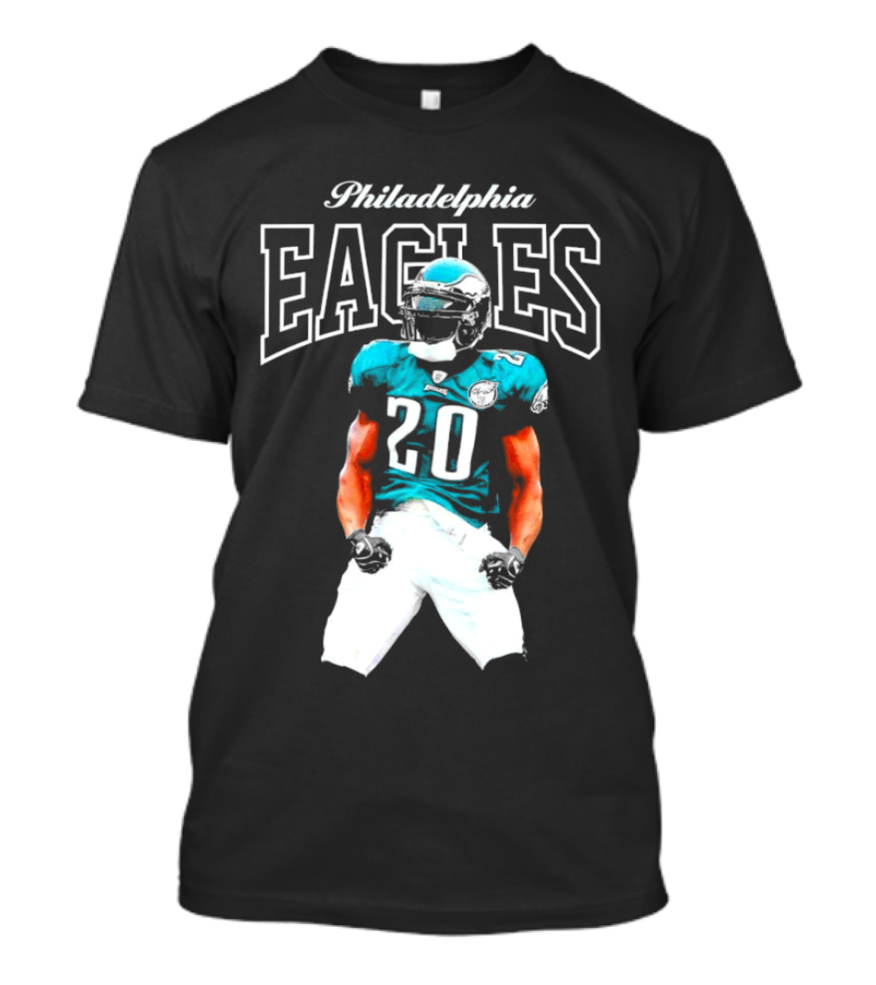 Philadelphia Eagles Brian Dawkins Number 20 Retired Player T-Shirt