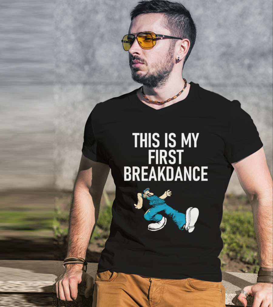 This Is My First Breakdance Keep On Truckin' Rachael Gunn T-Shirt