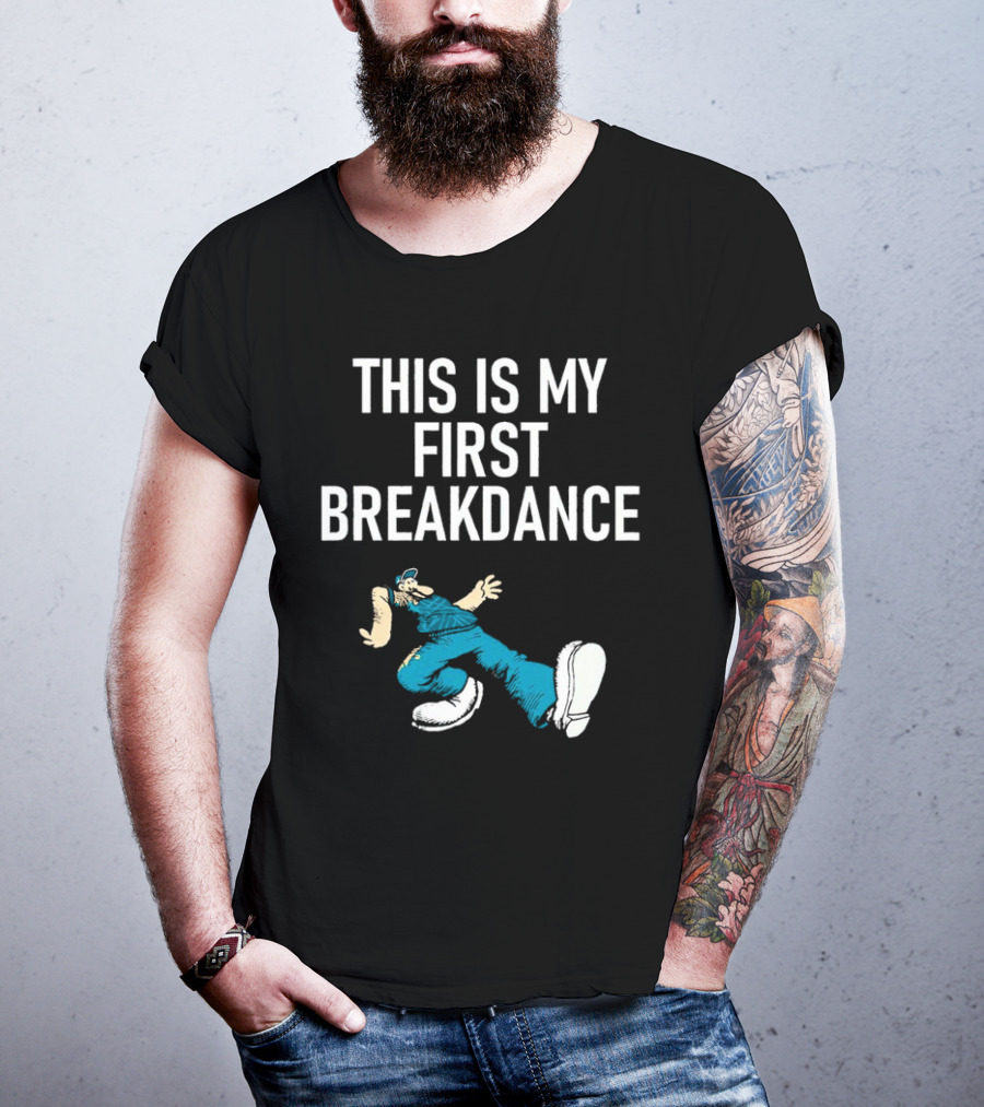 This Is My First Breakdance Keep On Truckin' Rachael Gunn T-Shirt