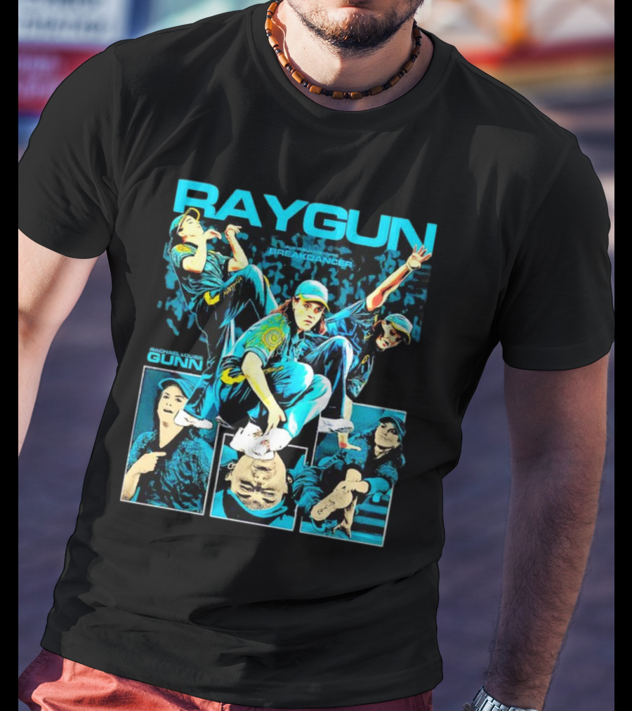 Raygun Breakdancer Rachael Louise Gunn Olympic Australia T-Shirt