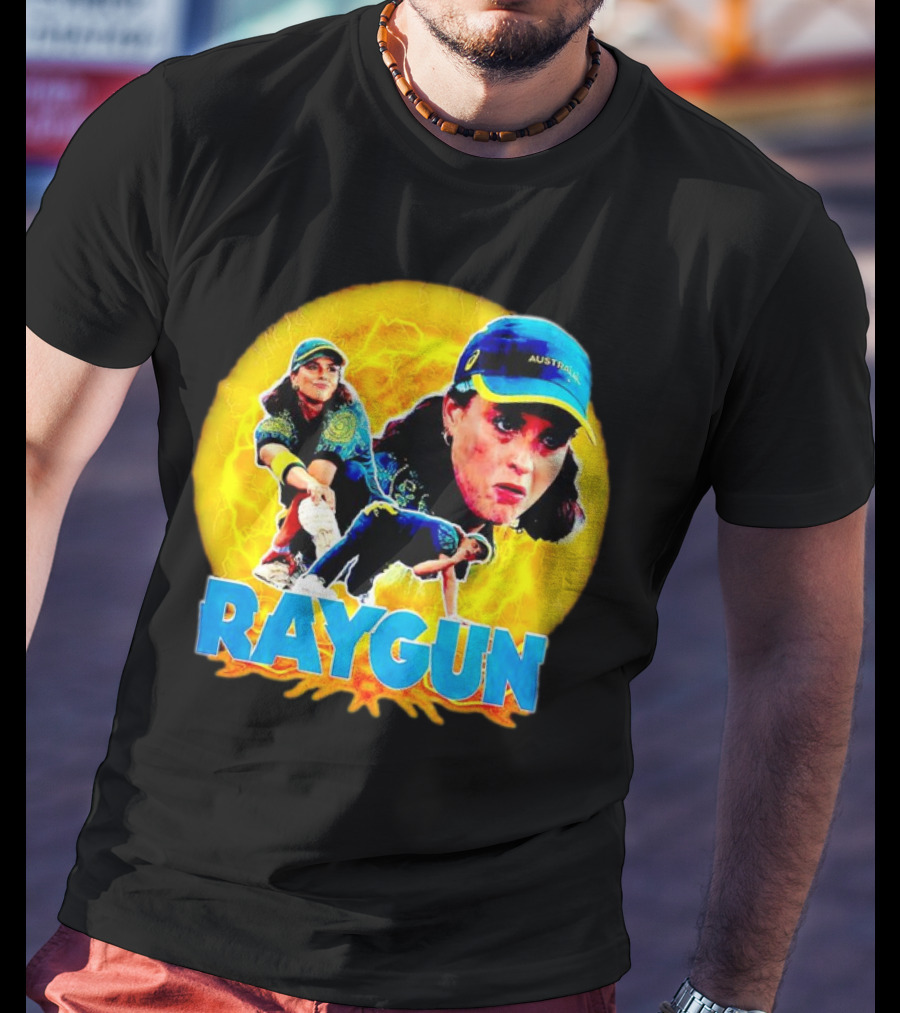 Raygun Rachael Gunn Australia Lightning Burst T-Shirt