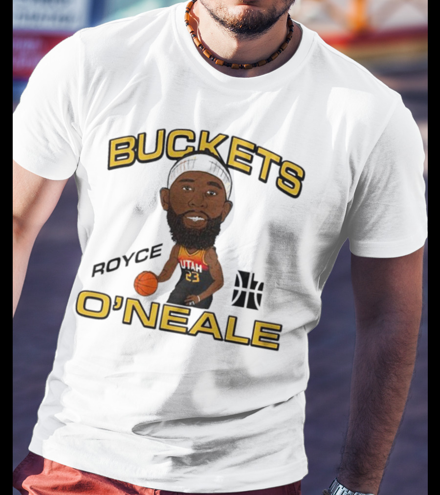 Buckets O'Neale Royce Utah T-Shirt