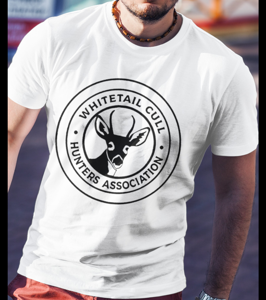 Whitetail Cull Hunters Association Buck Emblem T-Shirt