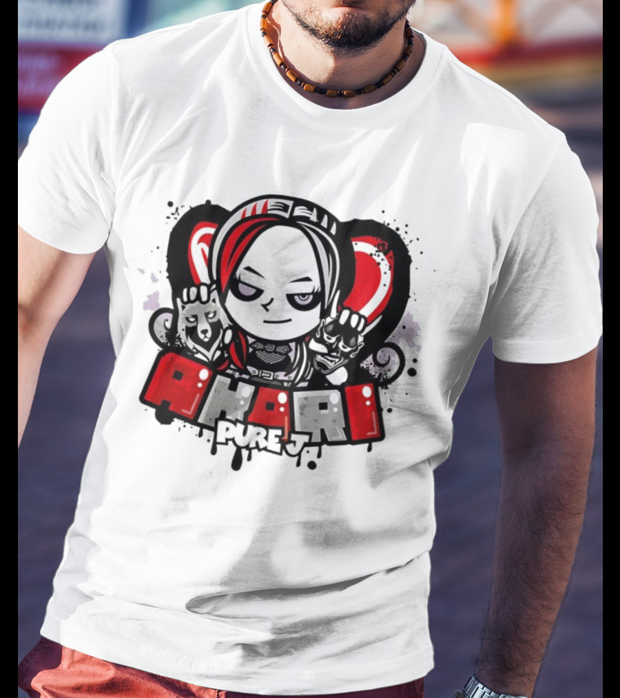 AKARI Pure J Graphic Character T-Shirt