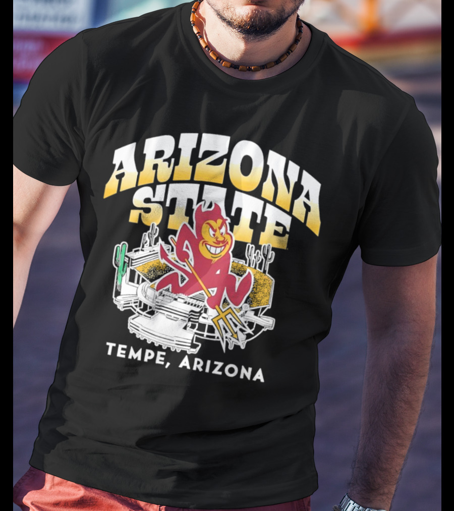 Arizona State Sun Devils Stadium Mascot Tempe Arizona T-Shirt