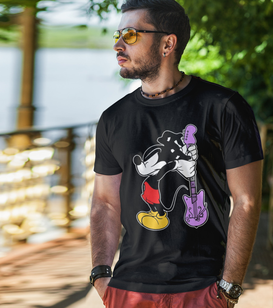 Bruce Ray Condoneordie Mickey Guitar Surprise T-Shirt