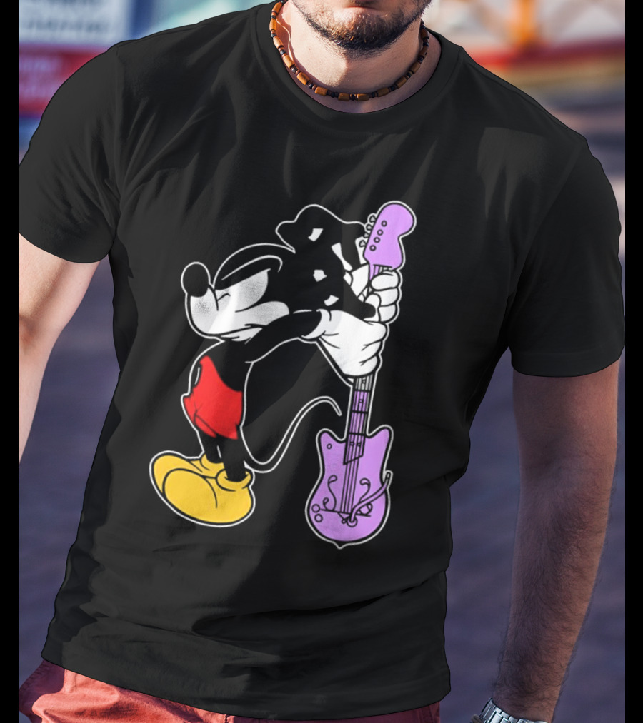 Bruce Ray Condoneordie Mickey Guitar Surprise T-Shirt