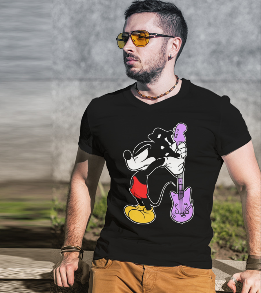 Bruce Ray Condoneordie Mickey Guitar Surprise T-Shirt