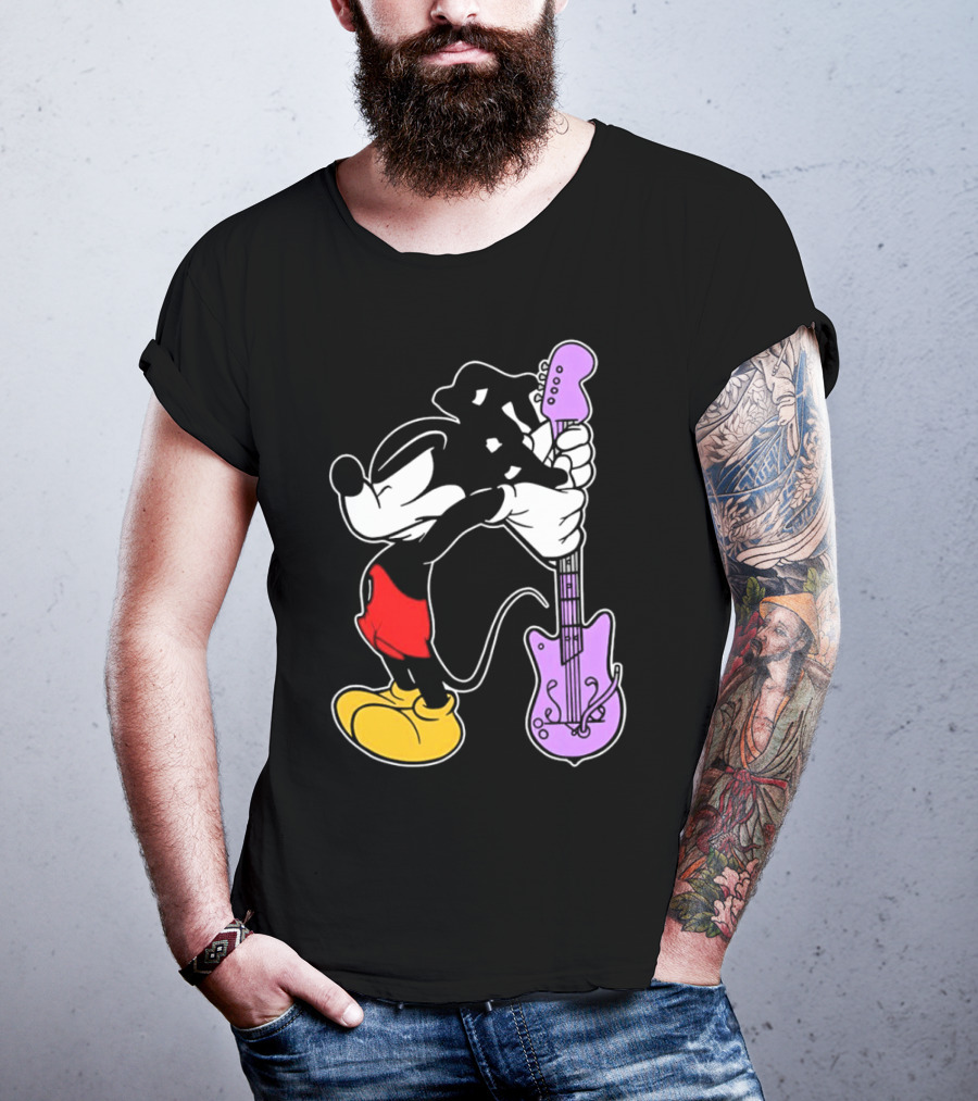 Bruce Ray Condoneordie Mickey Guitar Surprise T-Shirt