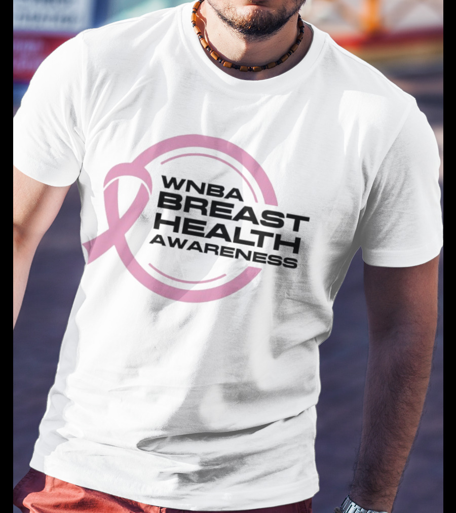 Caitlin Clark WNBA Breast Health Awareness Pink Ribbon T-Shirt