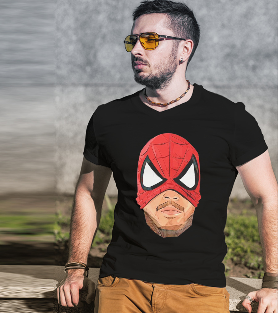 Devin Booker Spiderman Mask Character T-Shirt