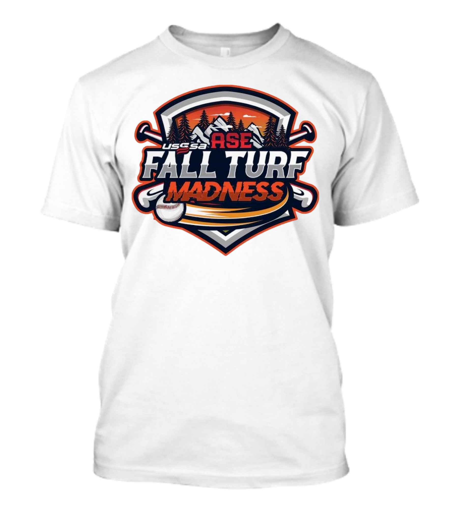USSSA ASE Fall Turf Madness Baseball Arkansas T-Shirt