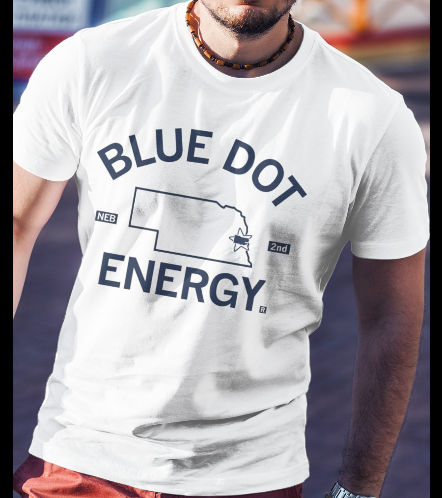 Blue Dot Energy Nebraska Neb 3rd State T-Shirt