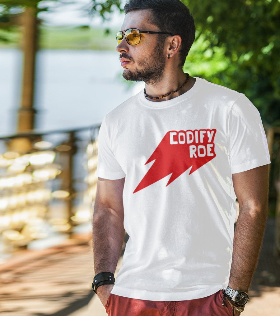 Codify Roe Red Lightning Bolt T-Shirt