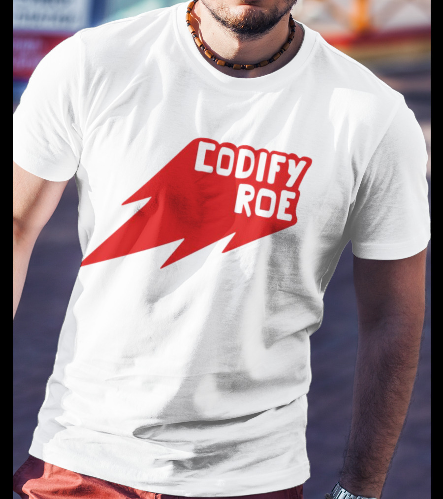 Codify Roe Red Lightning Bolt T-Shirt