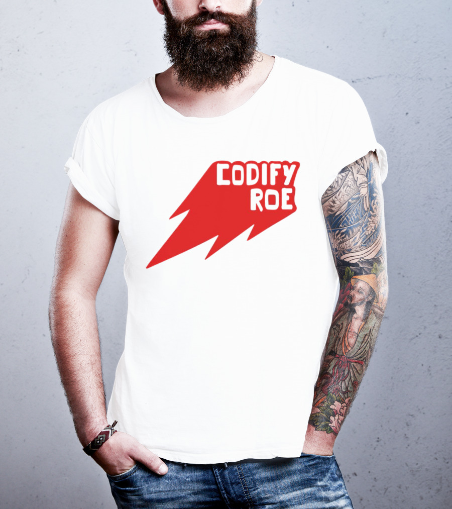 Codify Roe Red Lightning Bolt T-Shirt