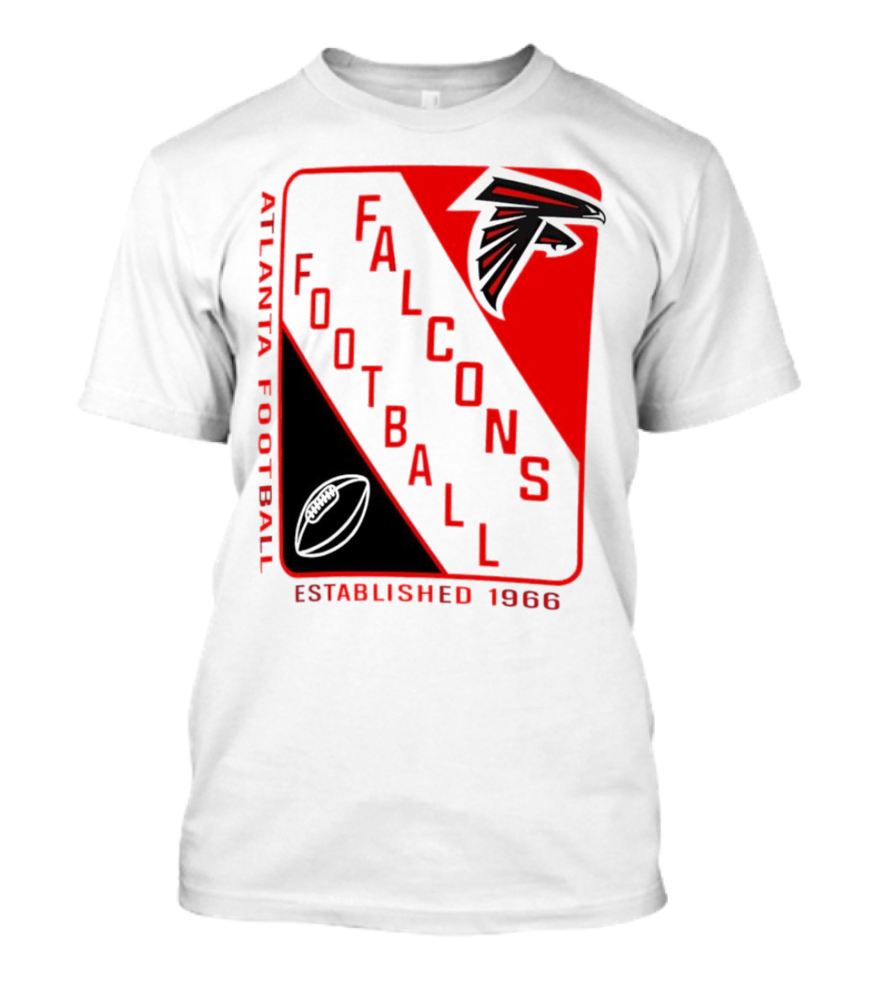 Atlanta Falcons Football Established 1966 Shield T-Shirt