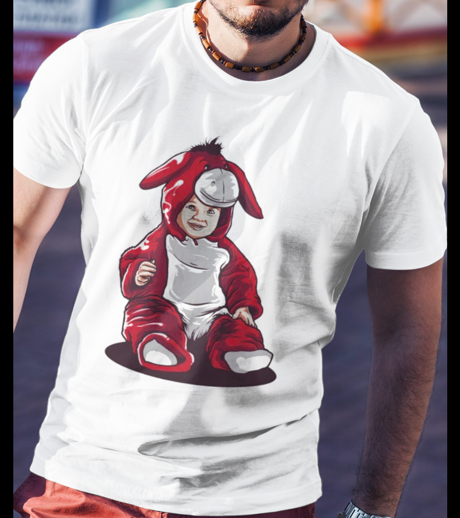 Baby Wear Horse Clothes In Red Costume T-Shirt