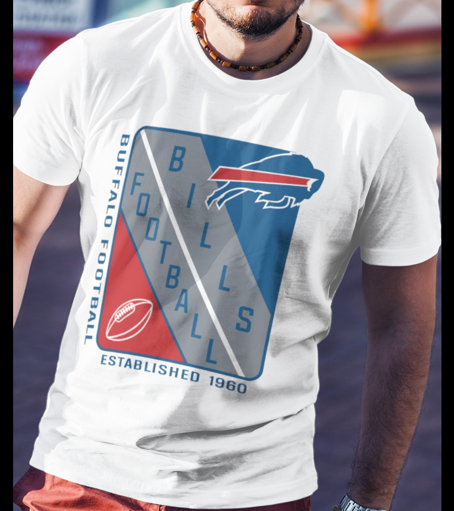 Buffalo Bills Football Established 1960 Shield T-Shirt
