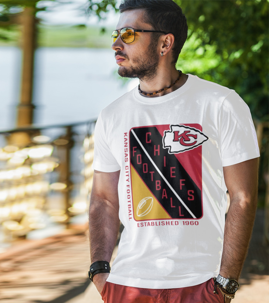 Kansas City Chiefs Football Established 1960 KC T-Shirt
